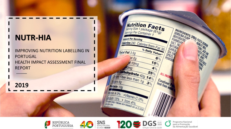 Nutr HIA – Improving nutrition labelling in Portugal – Health Impact Assessment