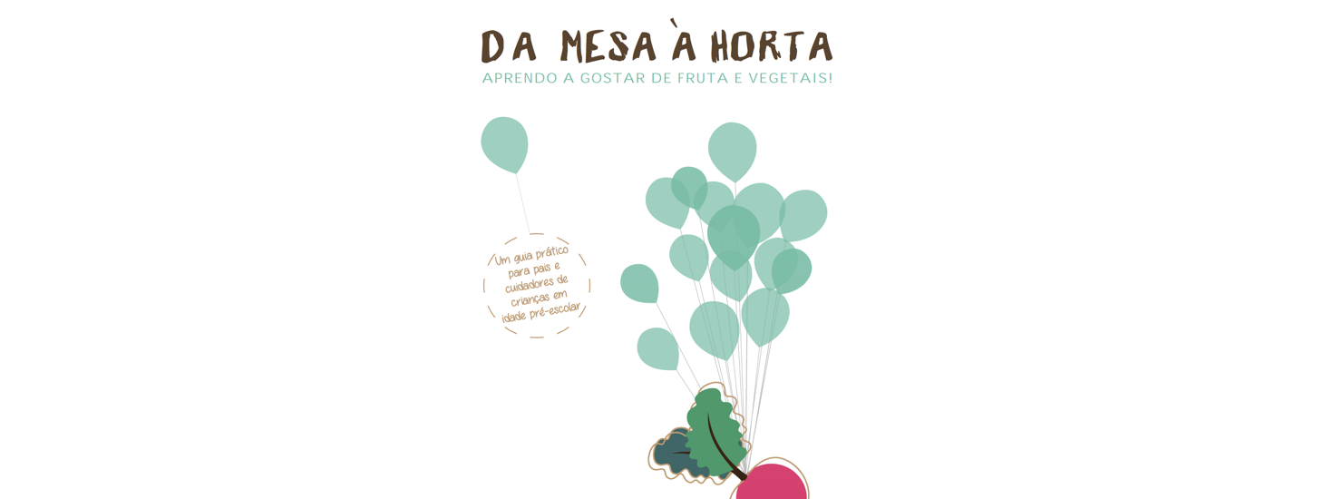 Da mesa à horta, aprendo a gostar de fruta e vegetais