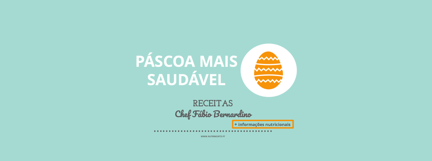 Páscoa mais saudável – receitas Chef Fábio Bernardino