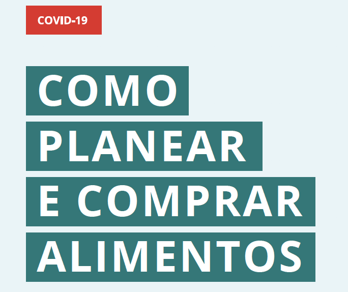 Como planear e comprar alimentos?